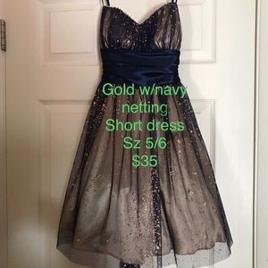 Junior short formal dress